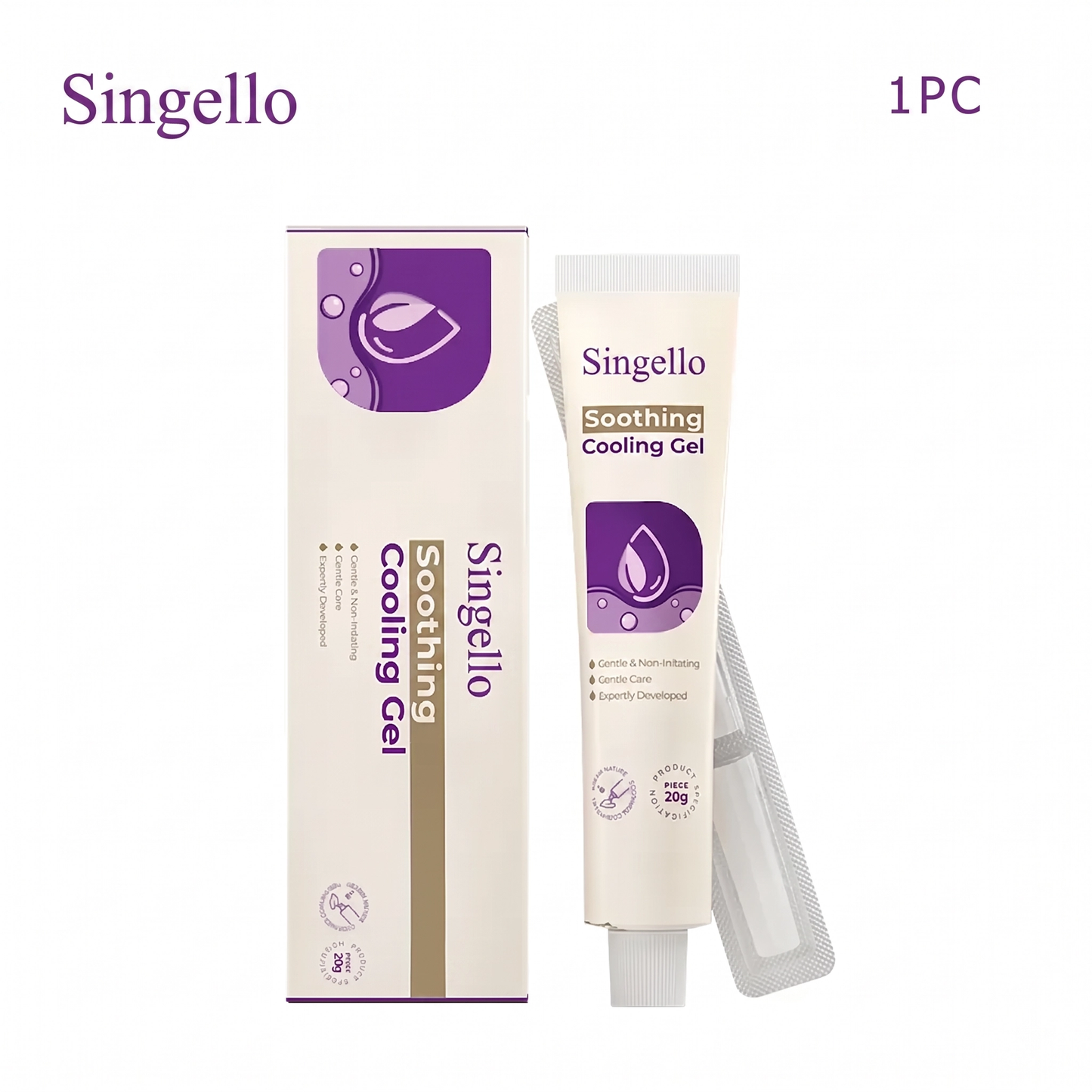 Singello™ herbal care gel, gentle and non-irritating, suitable for daily