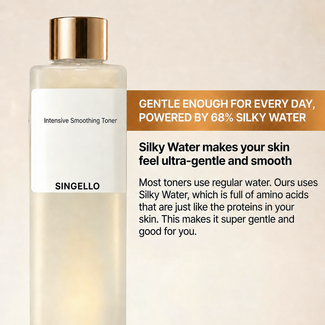 SINGELLO Silky Hydration Firming Toner